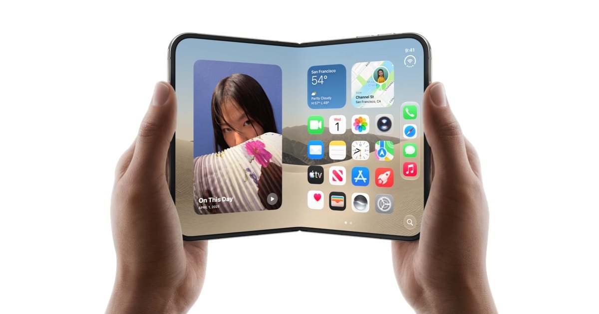 Apple iPhone Duo, el primer iPhone plegable